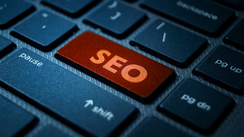 Small business SEO concept image for improving Google search visibility